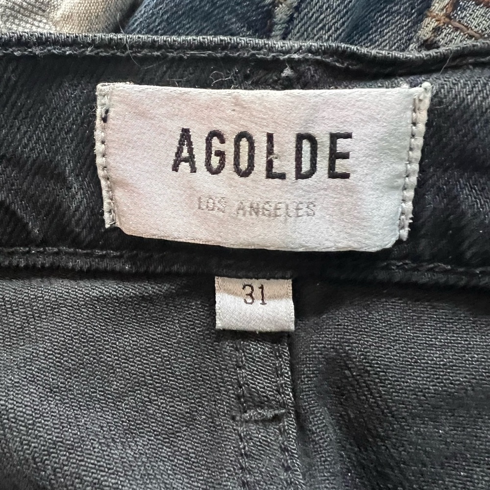 AGOLDE Black Denim Jeans